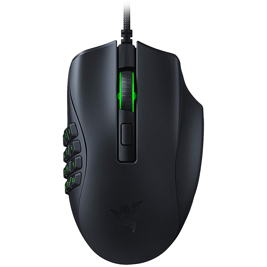 Razer Naga X, Gaming Mouse, True 18,000 dpi Razer 5G optical sensor with 99.4% resolution accuracy